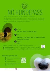 Flyer NÖ Hundepass